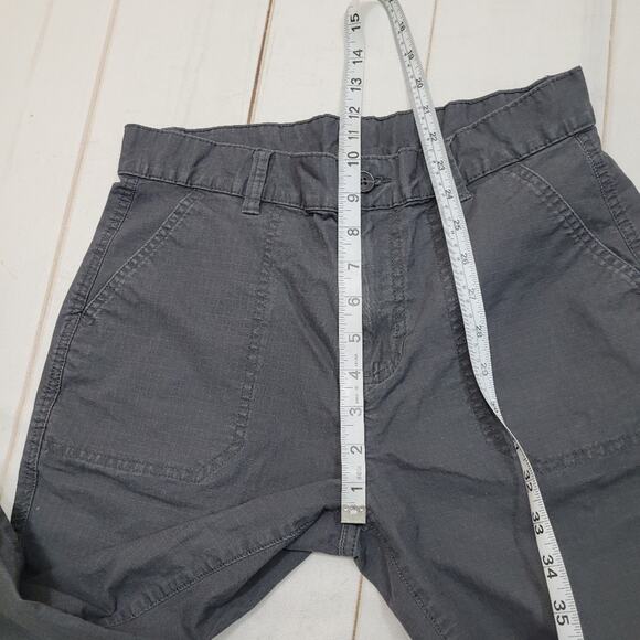 Eddie Bauer adventurer gray ripstop hiking pants utility gorpcore - Picture 4 of 12
